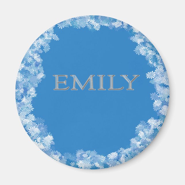 Emily Personalised Name Magnet (Front)
