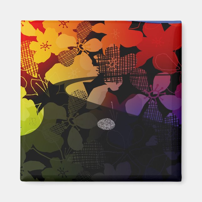 Emily Poetry Stone Magnet (Front)