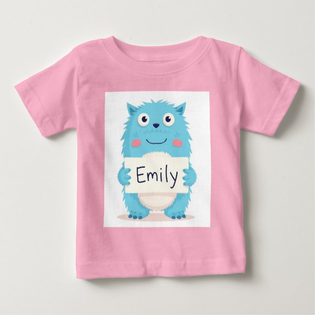Emily's Enchanted Monster Baby T-Shirt (Front)