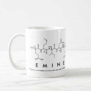 Emine peptide name mug