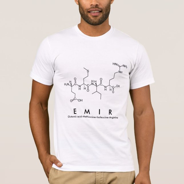 Emir peptide name shirt M (Front)
