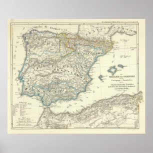Emirate of Cordoba until the destruction Poster