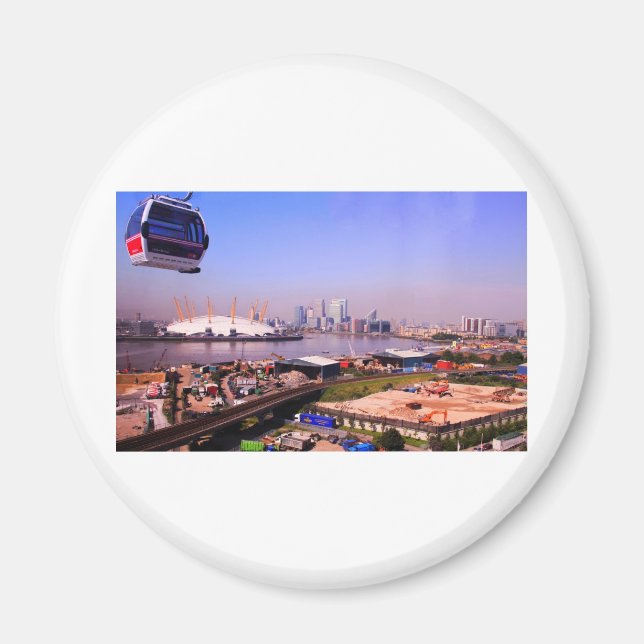 Emirates Cable Car Skyline Magnet (Front)