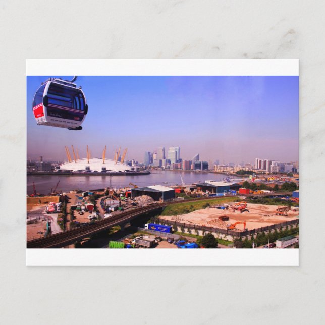 Emirates Cable Car Skyline Postcard (Front)