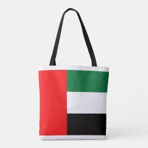 Emirati Flag, Flag of United Arab Emirates Tote Bag
