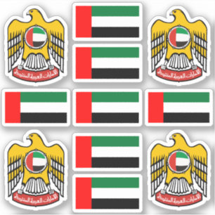 Emirati national symbols /emblem and flag