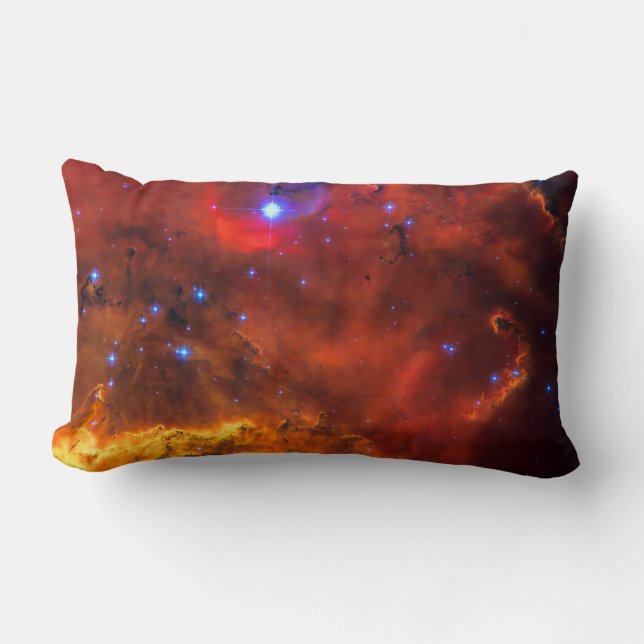 Emission Nebula NGC 2467 in Constellation Puppis Lumbar Cushion (Front)