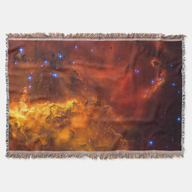 Emission Nebula NGC 2467 in Constellation Puppis Throw Blanket (Front)