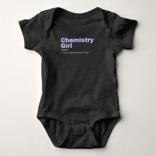 emistry Girl - Chemistry Baby Bodysuit