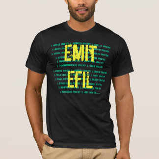 Emit EfiL Tee-Black/Yellow/Green T-Shirt