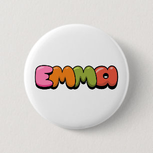 Emma 6 Cm Round Badge