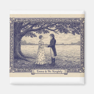 Emma and Mr. Knightley scene Magnet