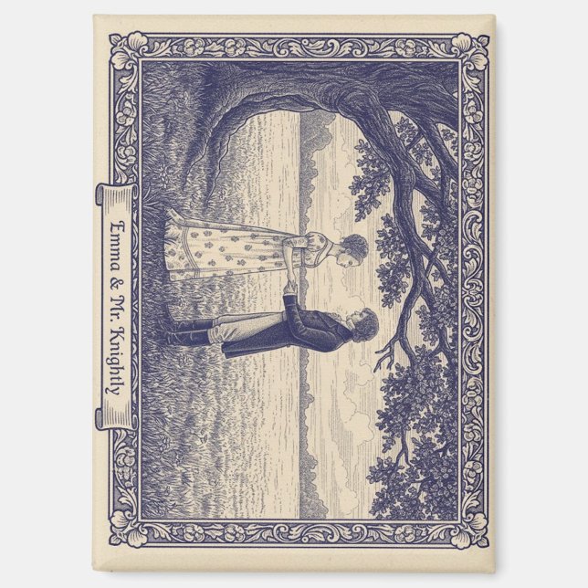 Emma and Mr. Knightley scene Magnet (Front)