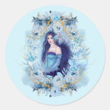 Emma angel with flowers