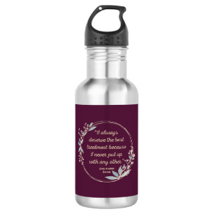Emma By Jane Austen Quote II - Cute Style 532 Ml Water Bottle