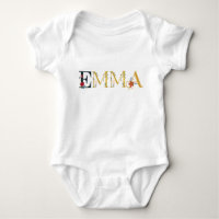 EMMA First Name Elegant Embroidered