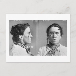 Emma Goldman - anarchist, 1911 Postcard
