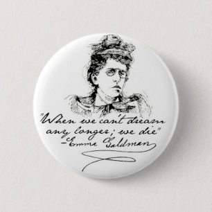 Emma Goldman "Dream" Pin