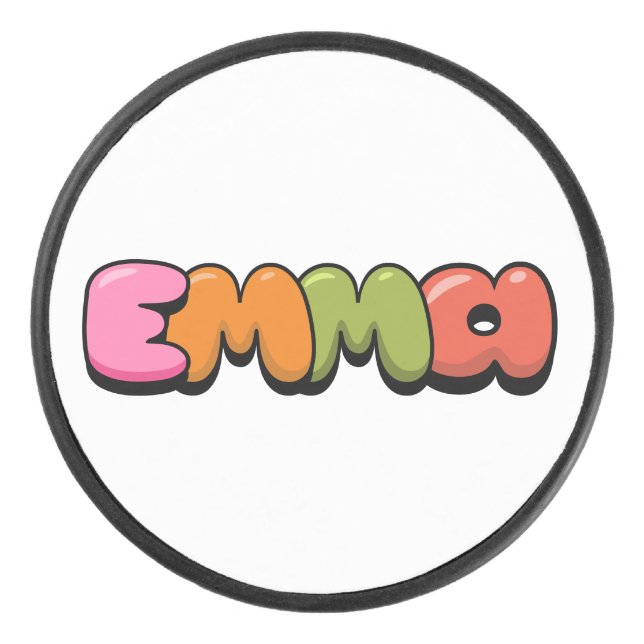 Emma Hockey Puck (Front)