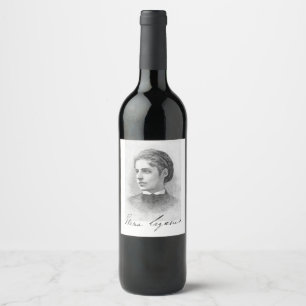 Emma Lazarus Wine Label