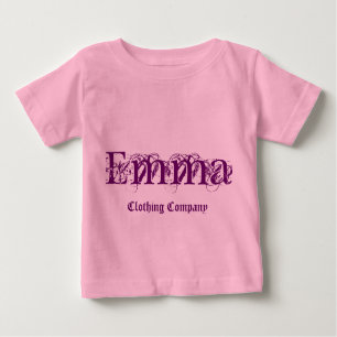 Emma Name Clothing Company Baby Shirts