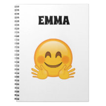 Emma- Personalised Emoji Notebook