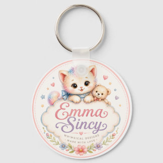 Emma Sincy Logo Key Ring
