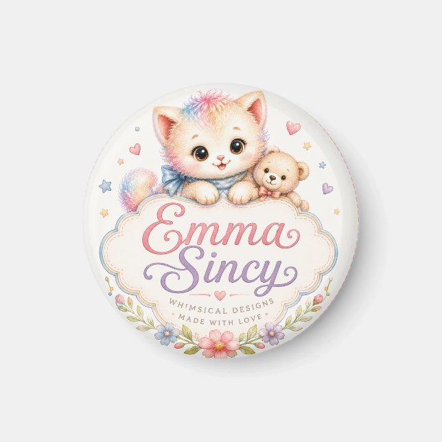  Emma Sincy Logo Refrigerator Magnet (Front)