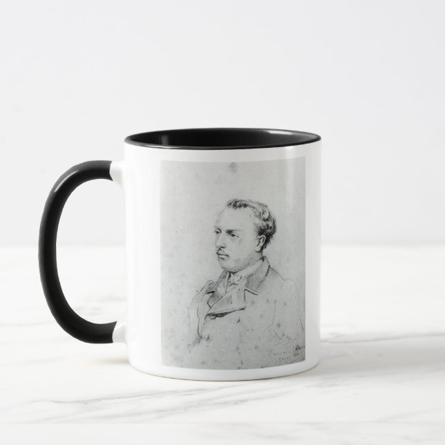 Emmanuel Chabrier aged 20, 1861 Mug (Left)