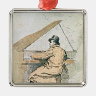 Emmanuel Chabrier Metal Tree Decoration