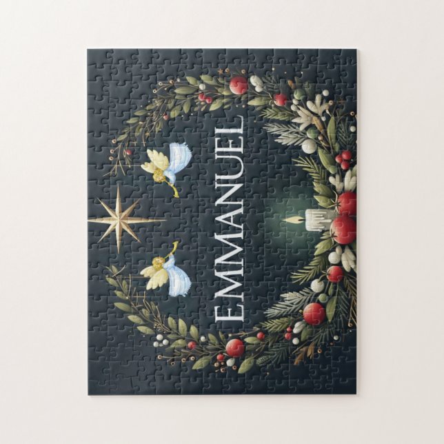 Emmanuel Christmas angels Jigsaw Puzzle (Vertical)