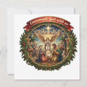 EMMANUEL GOD WITH US CARD