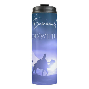 Emmanuel God With Us Thermal Tumbler