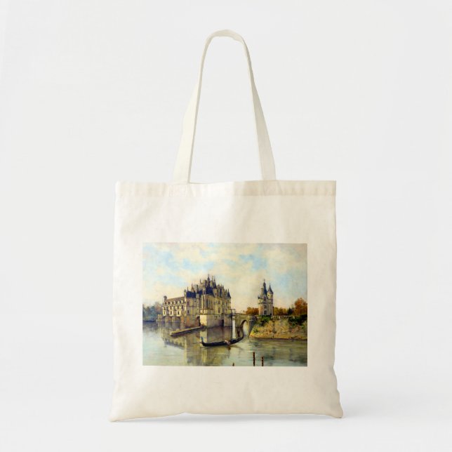 Emmanuel Lansyer Chateau de Chenonceau Tote Bag (Front)