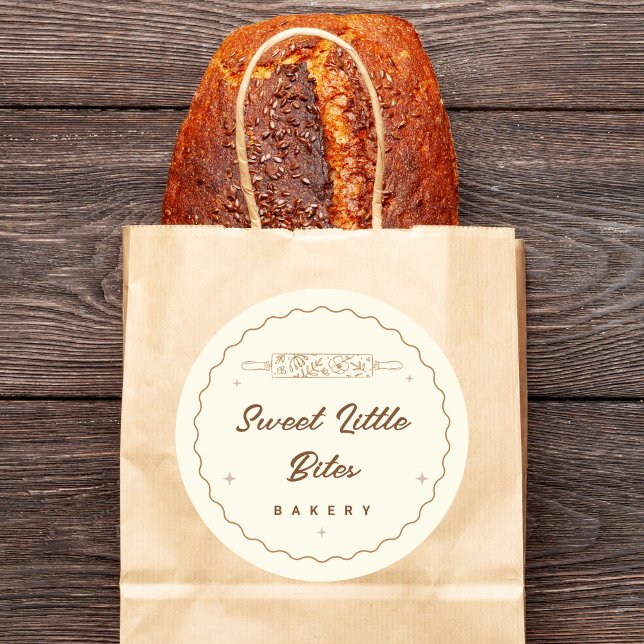 Emma's Bakery Custom Classic Round Sticker (Creator Uploaded)