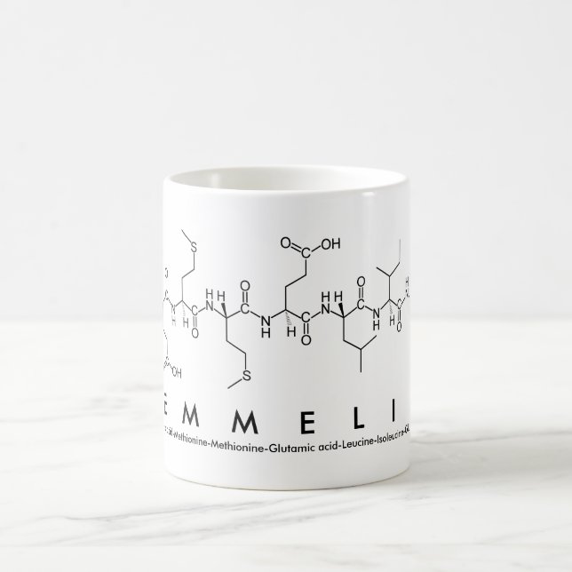 Emmelie peptide name mug (Center)