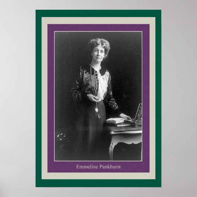 Emmeline Pankhurst Poster (Front)