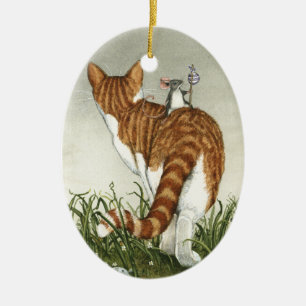 "Emmett and Roscoe" Ceramic Ornament