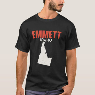 Emmett Idaho USA State America Travel Idahoan  T-Shirt