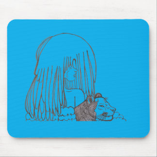 Emmi-Ema and Ame-Imme In the Fog Mouse Pad