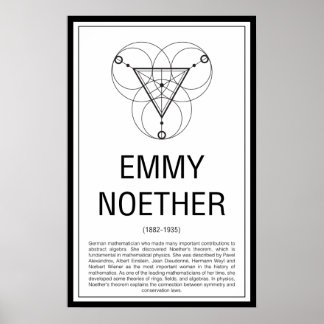 Emmy Noether Poster