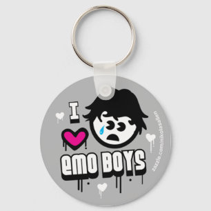 EMO BOYS! KEY RING
