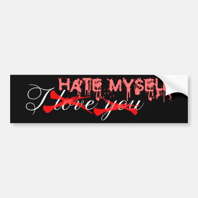 Emo Bumper Sticker (Front)