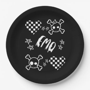 Emo design paper plate