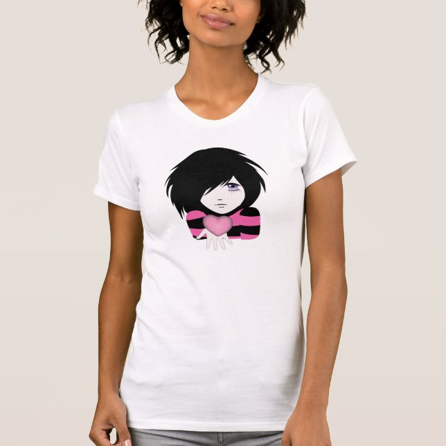 emo girl, or boy ? T-Shirt (Front)