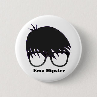 Emo Hipster 6 Cm Round Badge