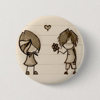 Emo Love 6 Cm Round Badge