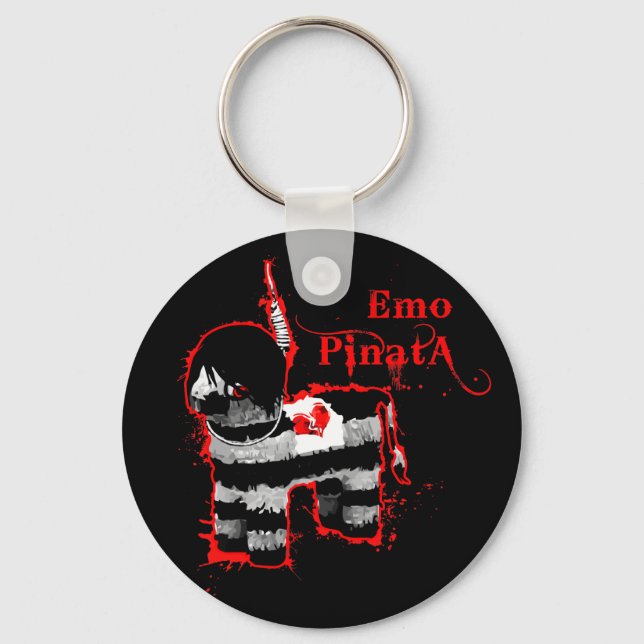 emo pinata key ring (Front)