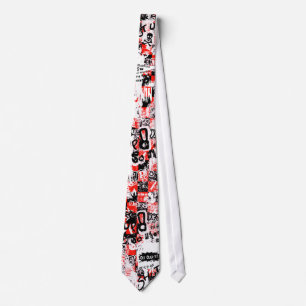 Emo Punk Grunge Neck Tie