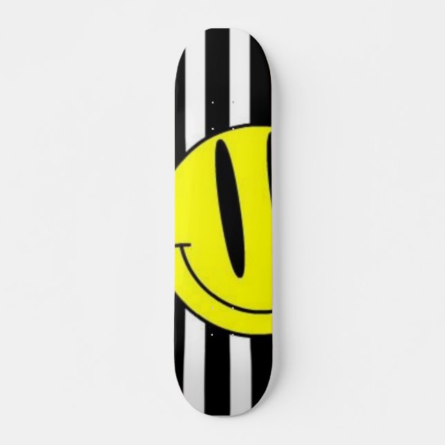Emo Smile Skateboard (Front)